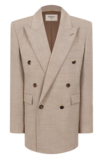 Женский шерстяной жакет SAINT LAURENT, арт. 823616/Y5K17