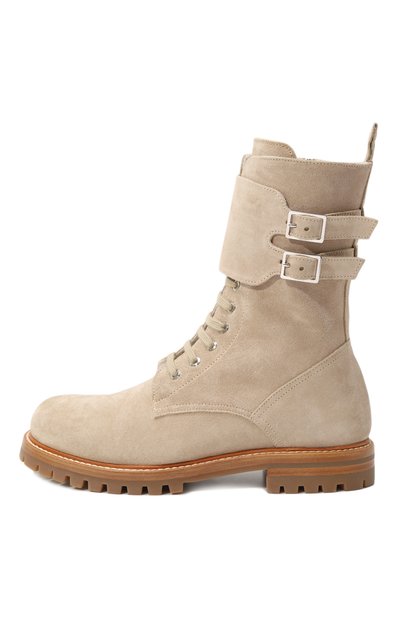 Замшевые ботинки KITON, арт. D56810N0102507, фото 4