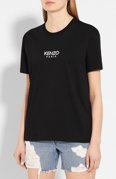 Хлопковая футболка KENZO, арт. FA52TS955937, фото 3