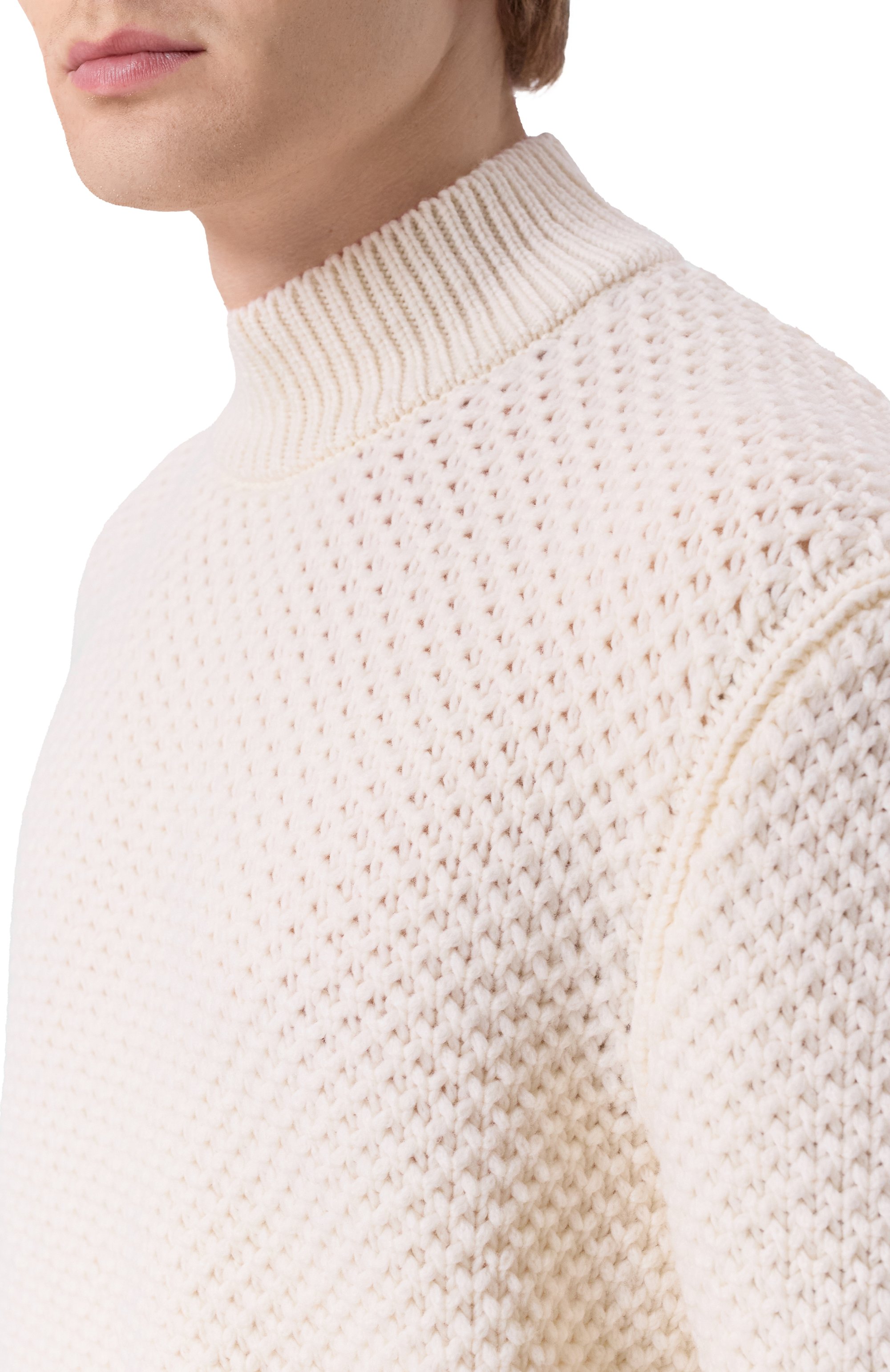 Шерстяной свитер BOSS, арт. 50550008, фото 5