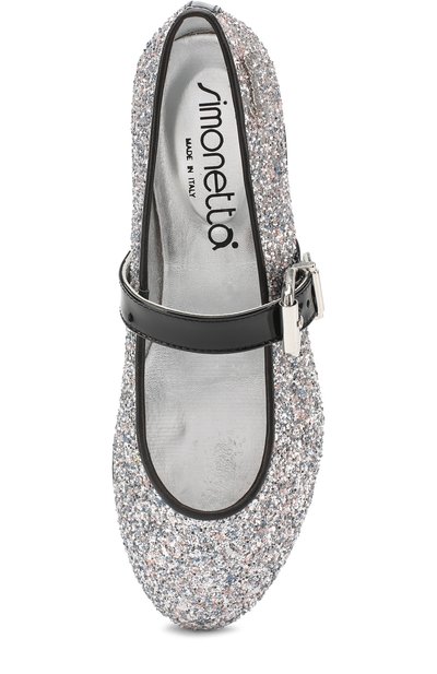 Туфли с глиттером и лаковым ремешком SIMONETTA, арт. 51055/36-41, фото 4