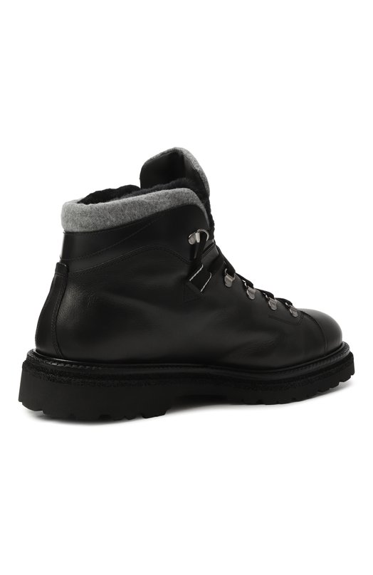 Кожаные ботинки Camerlengo 16820/FRIEND/0XF0RD M0NT0NE Чёрный  16820/FRIEND/0XF0RD M0NT0NE Фото 5