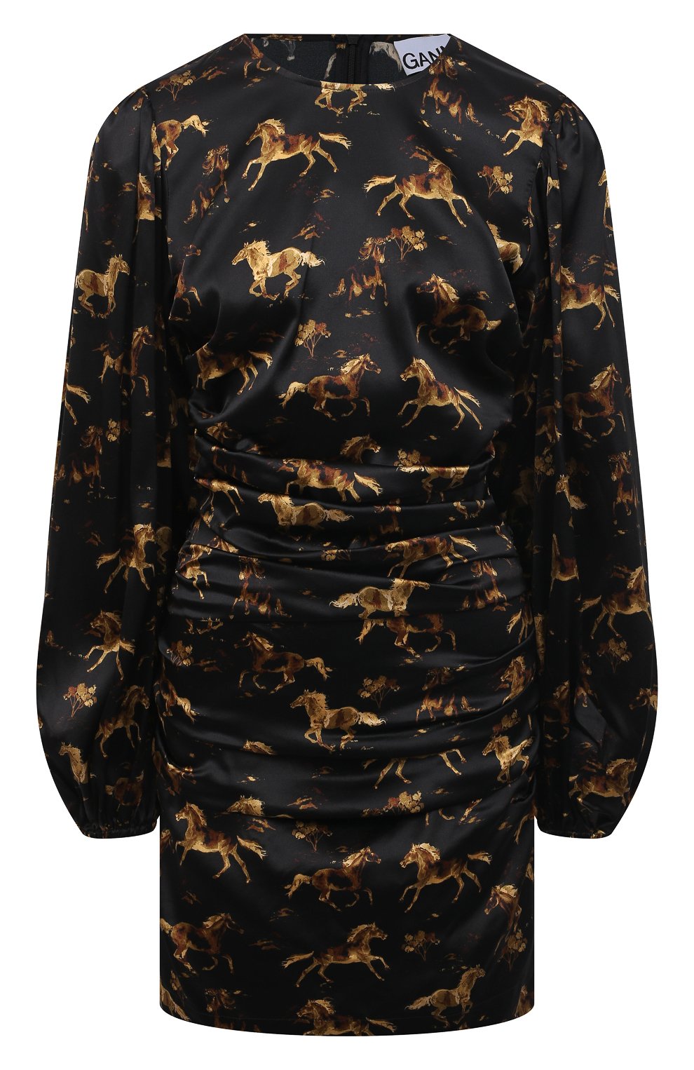 Шелковое платье GANNI, арт. F5773, фото 1