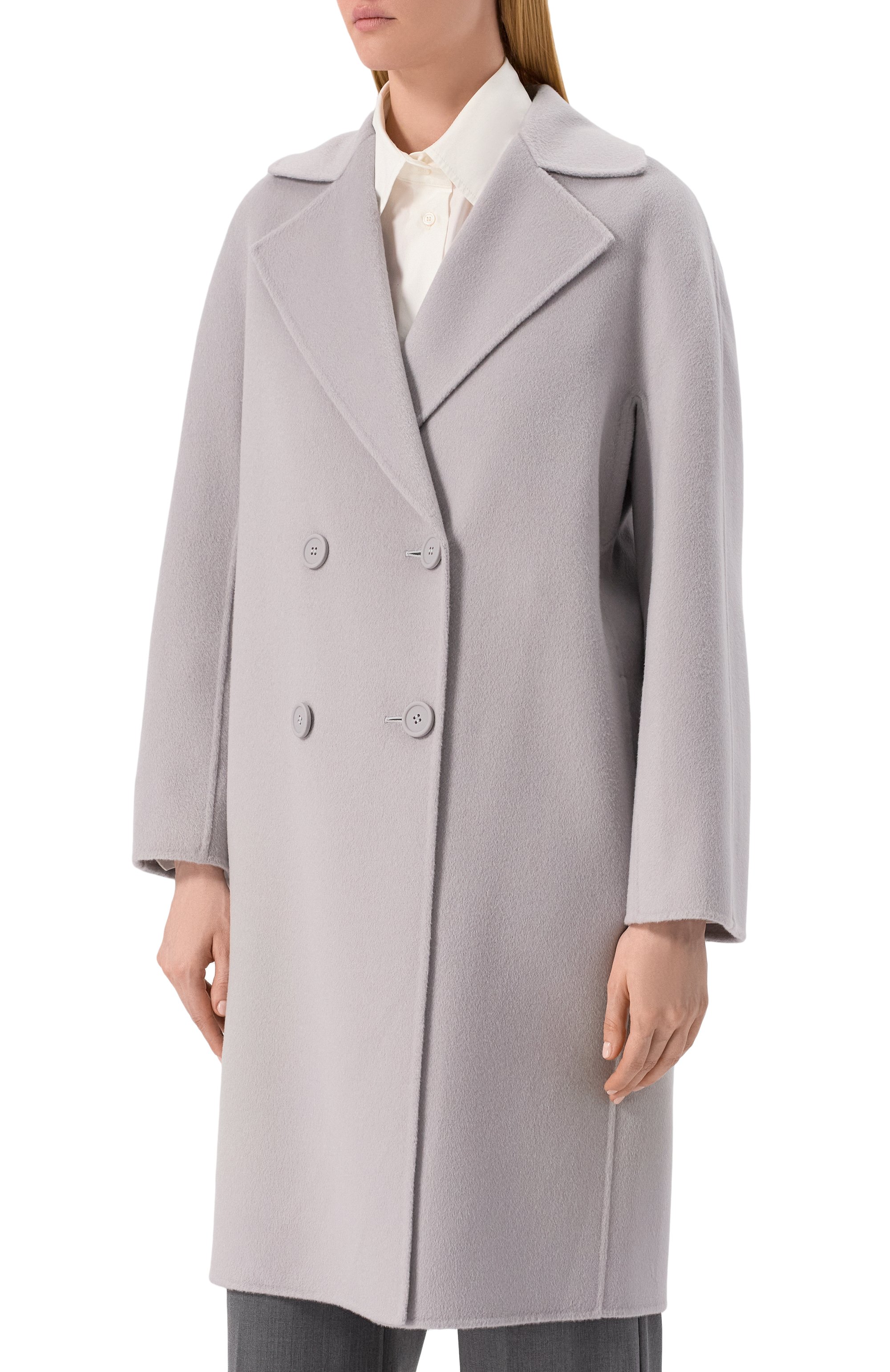 Пальто из кашемира и шерсти MAX MARA STUDIO, арт. LICENZA, фото 3