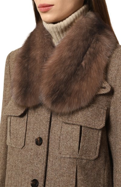 Шарф из меха соболя BLACK SABLE, арт. BS-004SW, фото 2