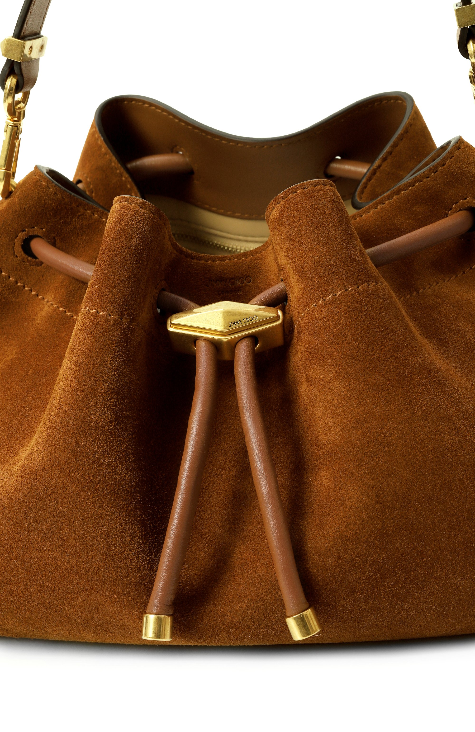 Сумка cinch medium JIMMY CHOO, арт. B0N B0N BCKT E/W/SUE, фото 3