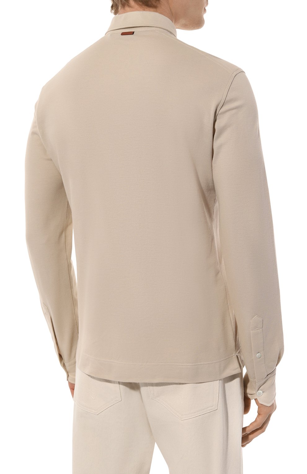 Хлопковое поло ZEGNA, арт. UD392A7/D757, фото 4