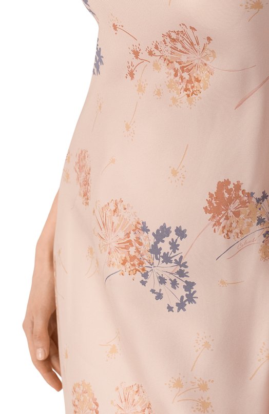 Шелковое платье Colombo AB00370/F/T0666-11-2E Бежевый  AB00370/F/T0666-11-2E Фото 4