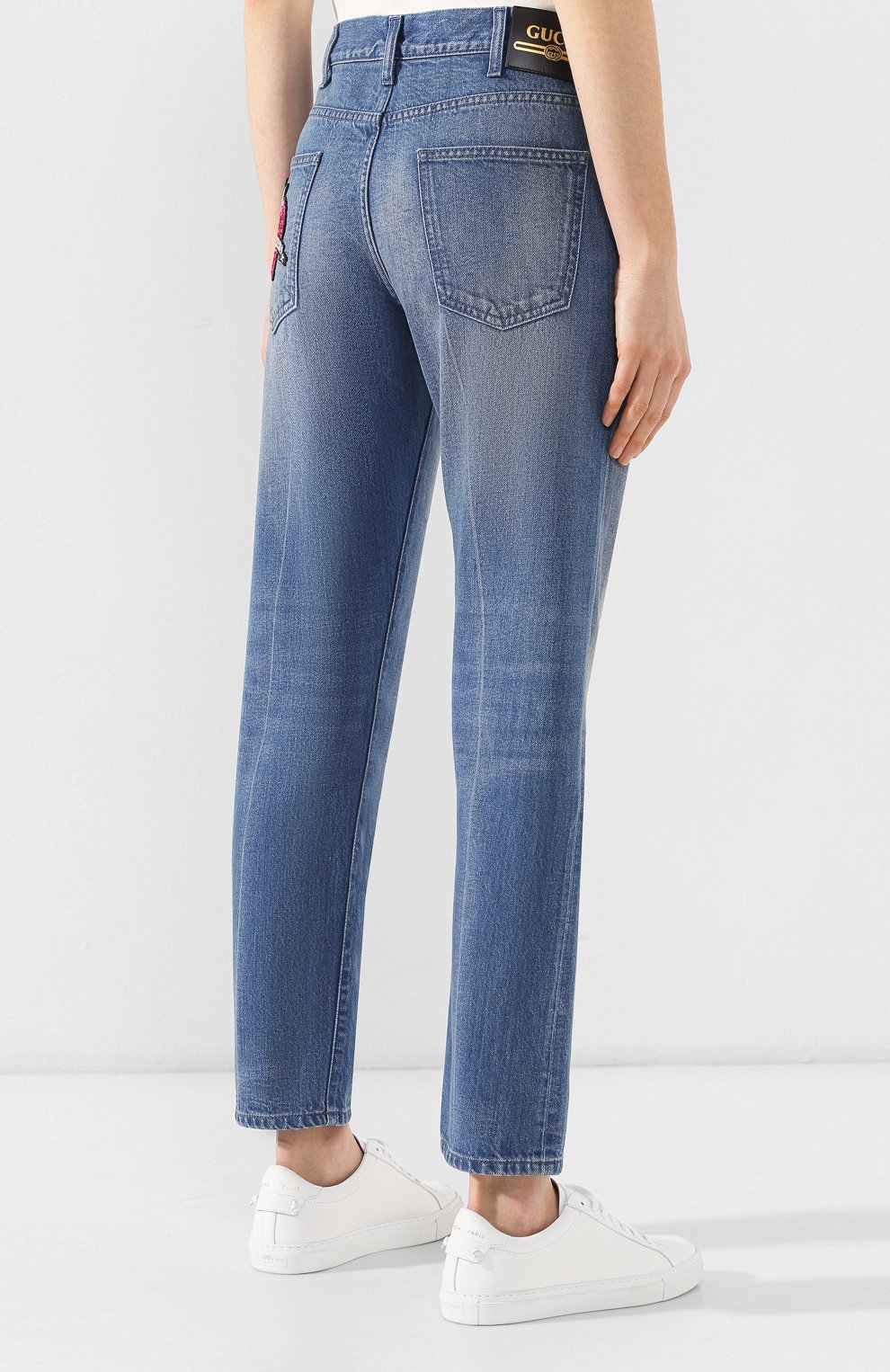 Джинсы прямого кроя GUCCI, арт. 557960/XDAH0, фото 4