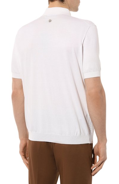 Поло из шелка и хлопка STEFANO RICCI, арт. K818062P13/F23289, фото 4