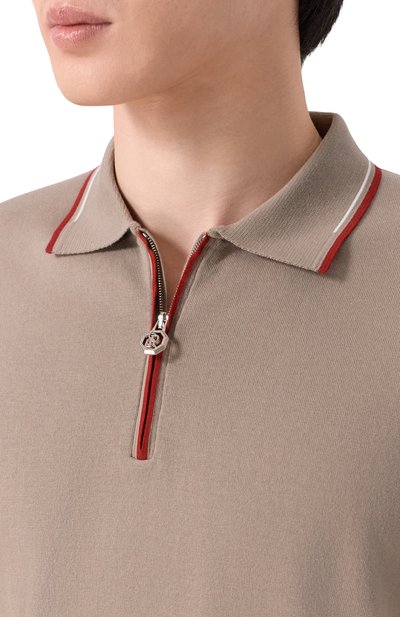 Хлопковое поло STEFANO RICCI, арт. K313051P31/F26146, фото 5