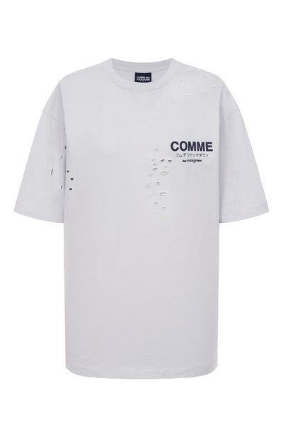 Женская хлопковая футболка COMME DES FUCKDOWN, арт. CFABW01310