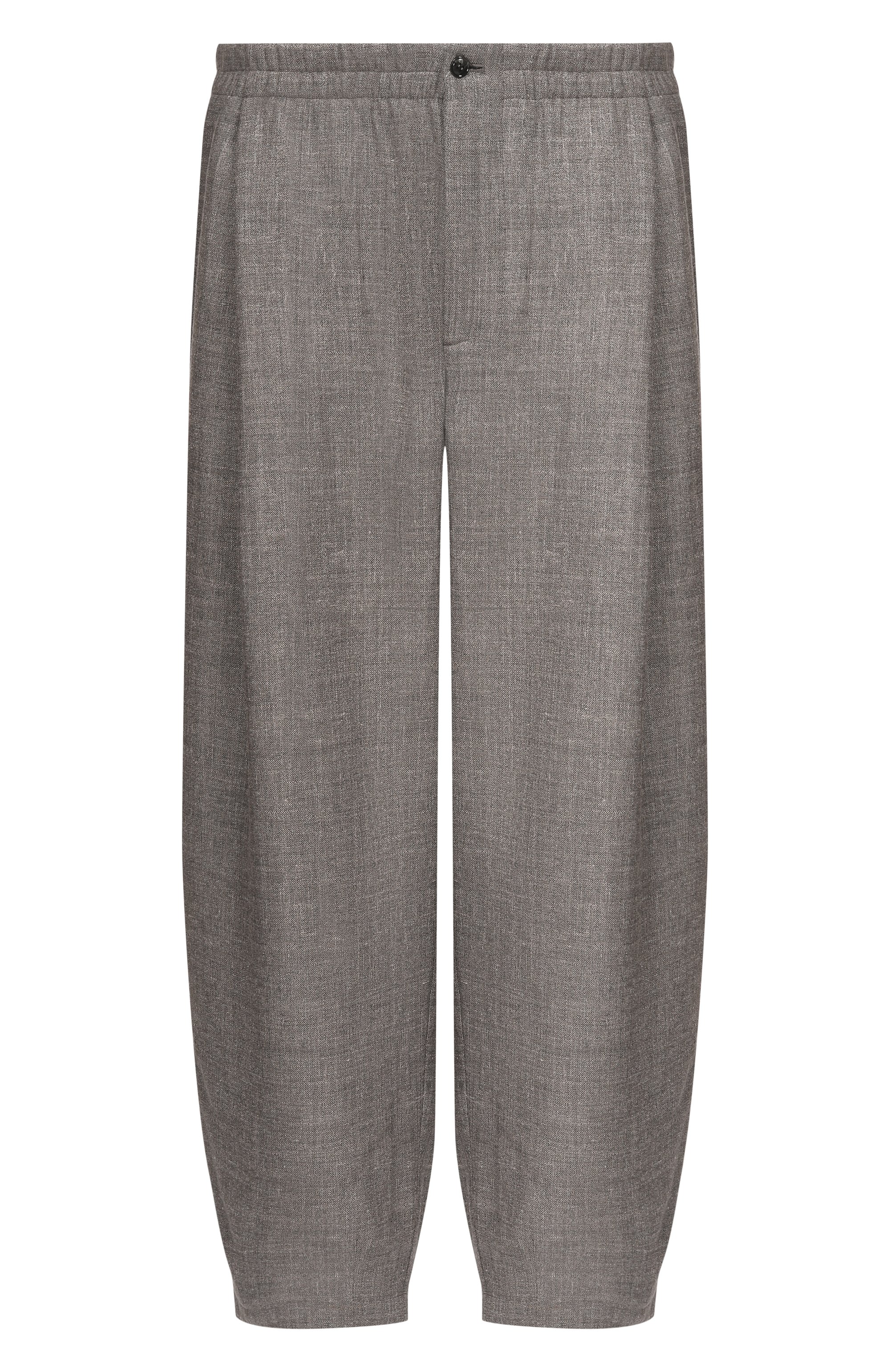 Брюки изо льна и шелка GIORGIO ARMANI, арт. GM002253/TE20785, фото 1