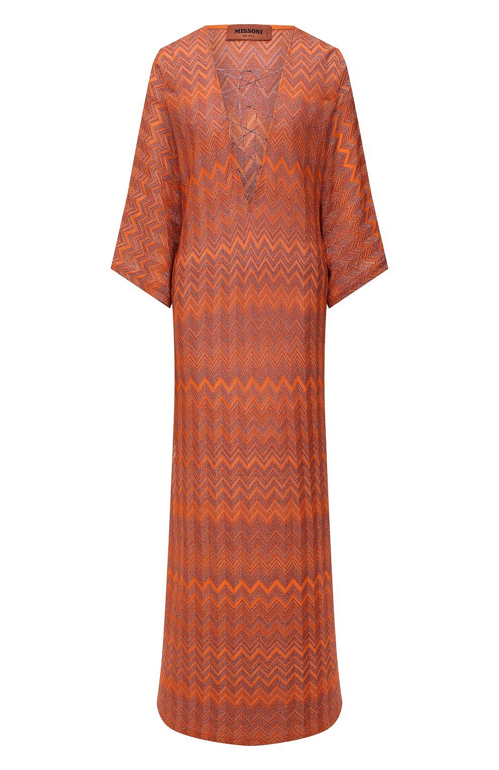 Туника MISSONI оранжевого цвета по цене 75850 руб., арт. MMQ00285/BR00FU, фото 1 Туника MISSONI, арт. MMQ00285/BR00FU, фото 1