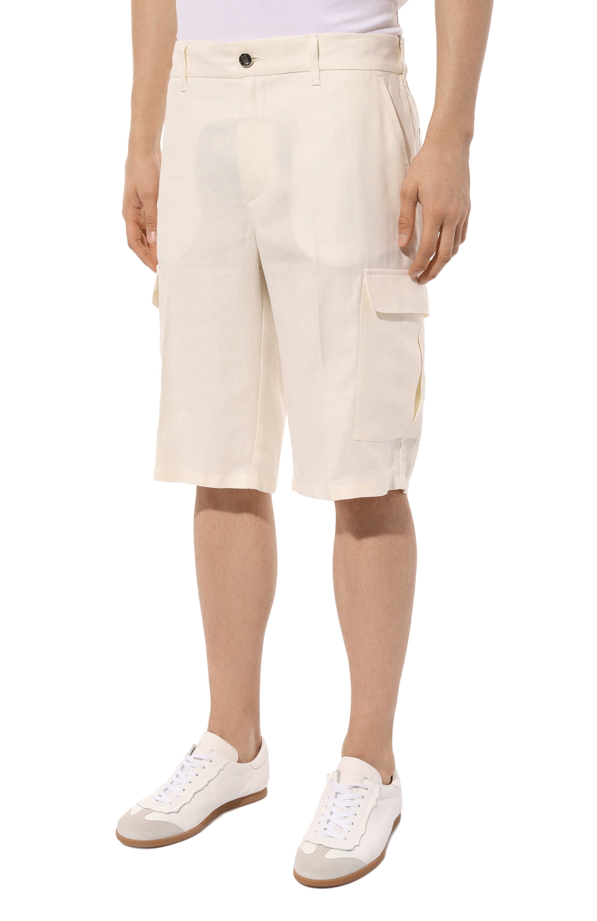 Шорты изо льна и шелка ZILLI, арт. CS611BM0850VZS000, фото 3