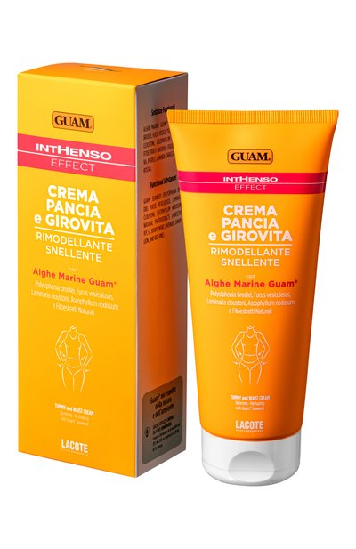 Женского моделирующий подтягивающий крем для живота и талии inthenso effect (200ml) GUAM, арт. 8025021223964
