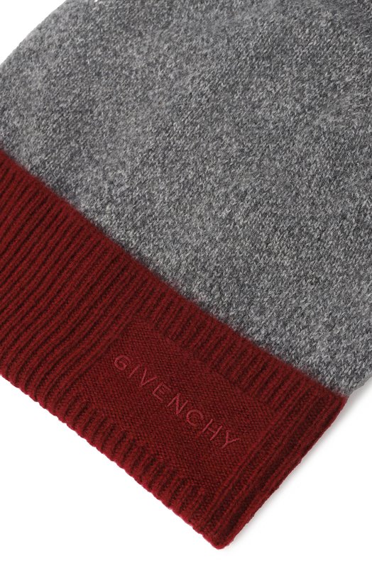 Кашемировая шапка Givenchy 710009322 Серый  710009322 Фото 3