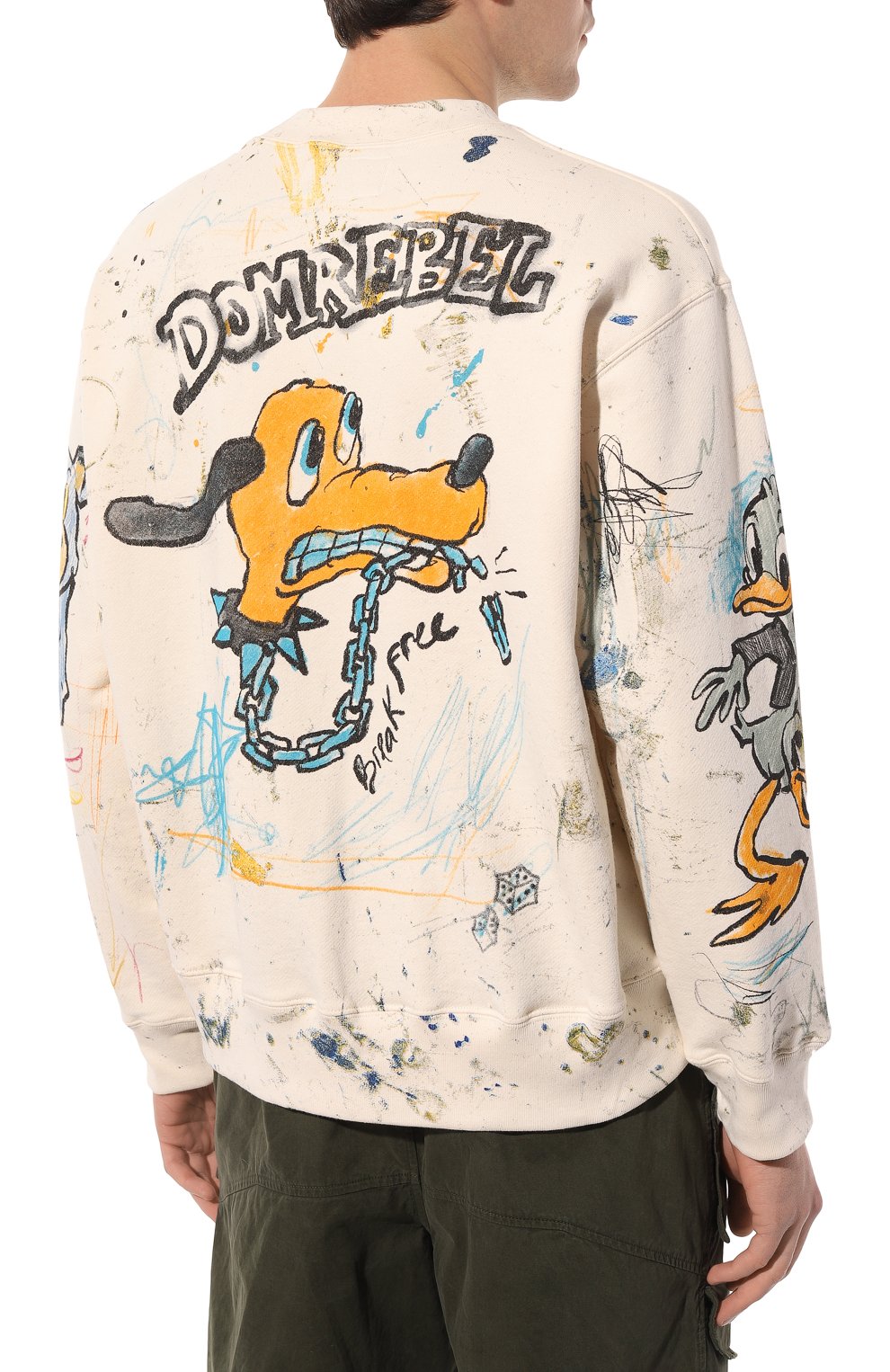 Хлопковый свитшот DOMREBEL, арт. MBREAK FREE/SWEATSHIRT, фото 4