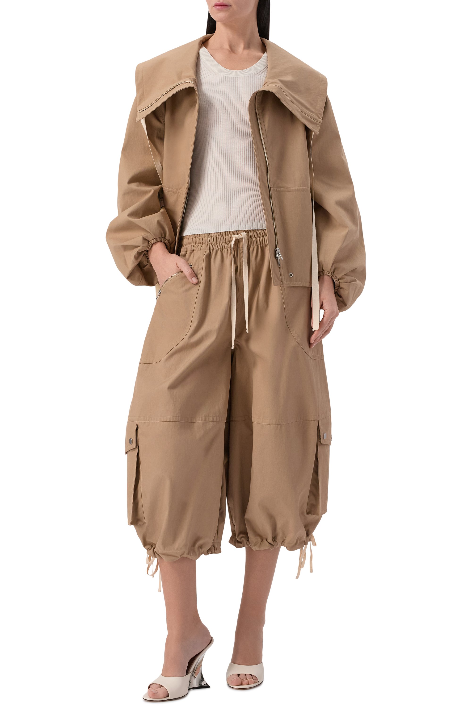 Хлопковые кюлоты-карго CO, арт. 5705WRT-PS26, фото 2