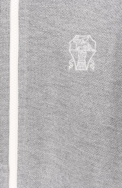 Толстовка из вискозы и хлопка BRUNELLO CUCINELLI, арт. BG930E892C, фото 3