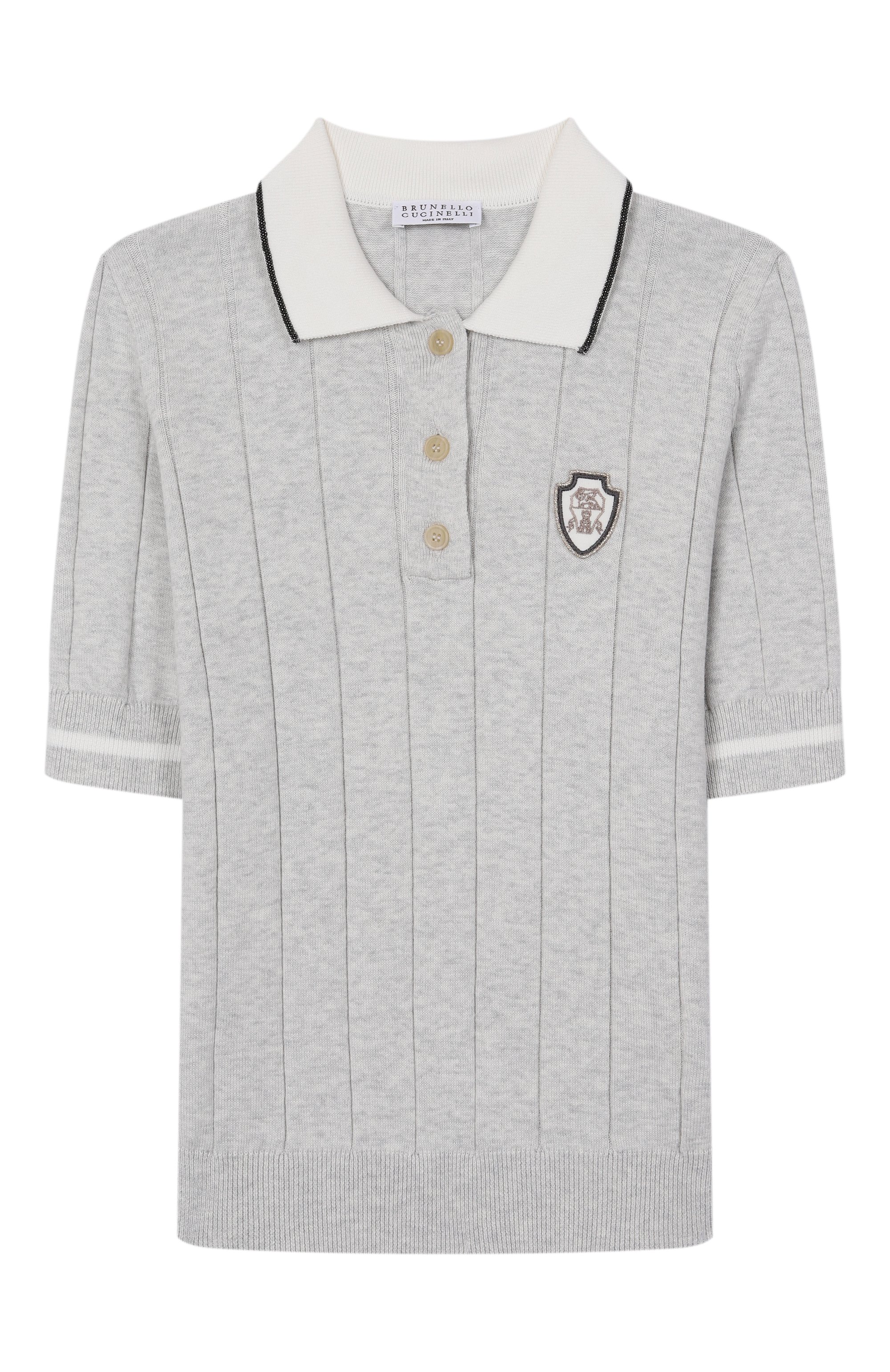 Хлопковое поло BRUNELLO CUCINELLI, арт. B19M18405C, фото 1