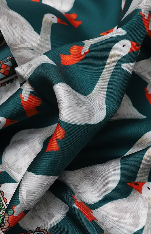 Шелковый платок Show Radical Chic 444061.07.02 Голубой  444061.07.02 Фото 4