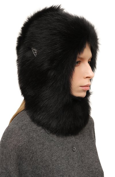 Меховой капюшон из овчины PRADA, арт. 1HC283-2D1U-F0002, фото 2