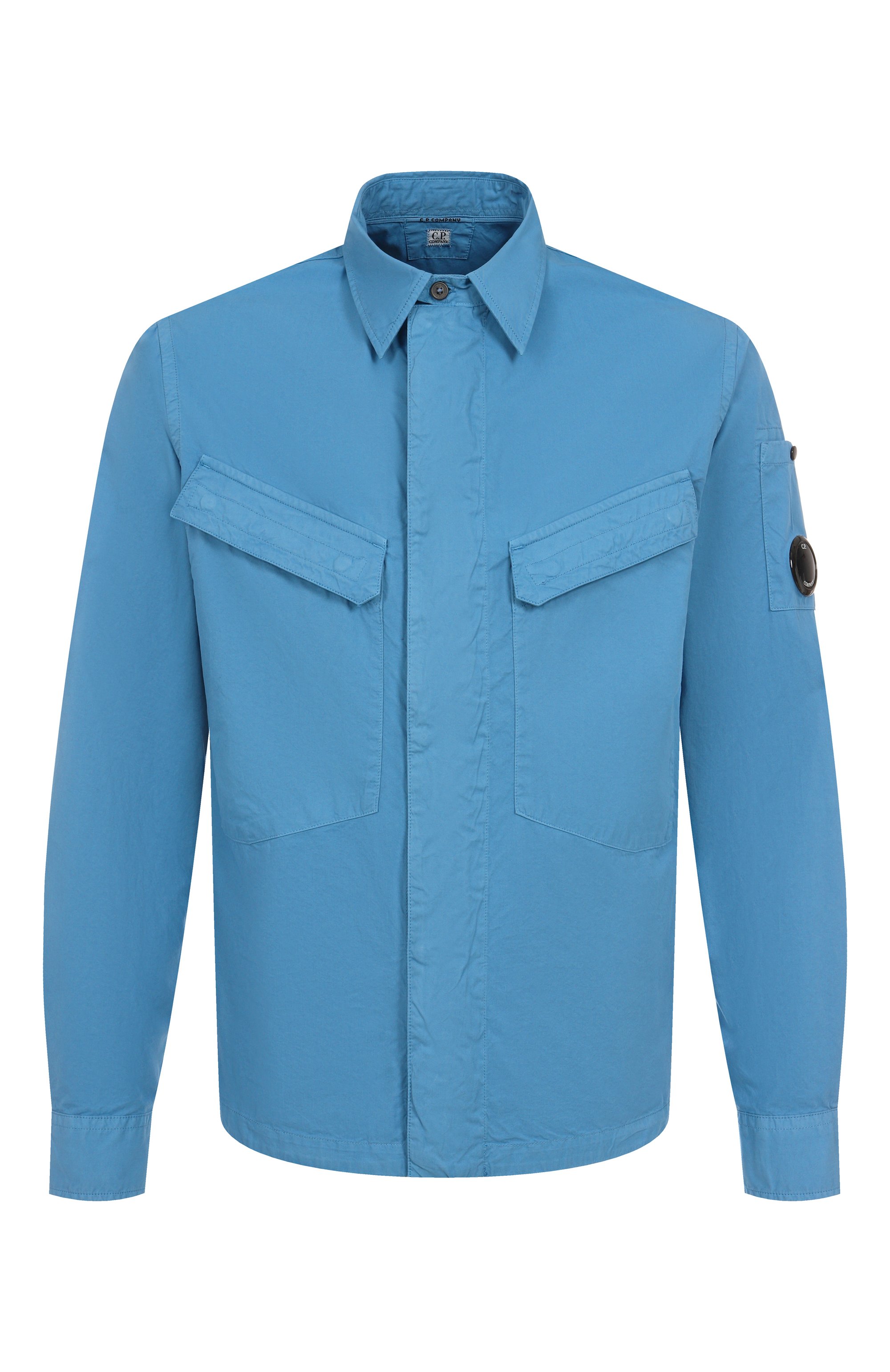 Хлопковая куртка-рубашка C.P. COMPANY, арт. 19CM0S073A110143G, фото 1