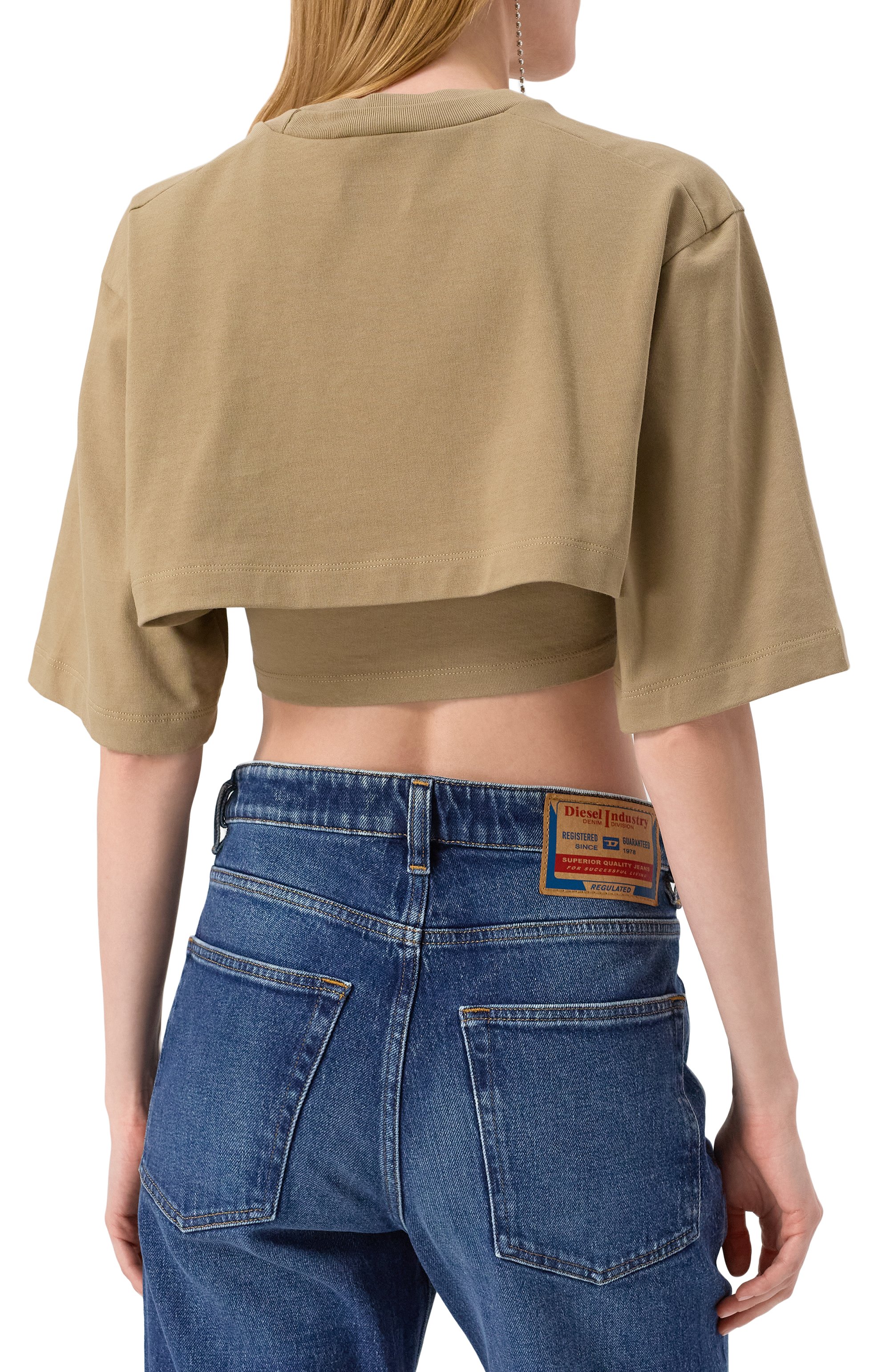 Хлопковая футболка DSQUARED2, арт. S80GC0082/D20033, фото 4