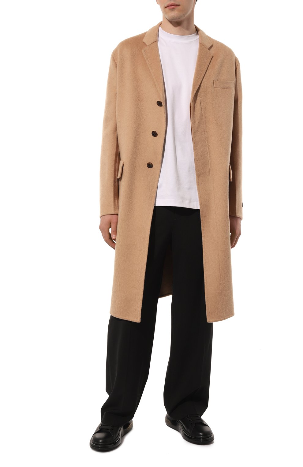 Кожаные кеды oversized ALEXANDER MCQUEEN, арт. 634611 WHRH9, фото 2