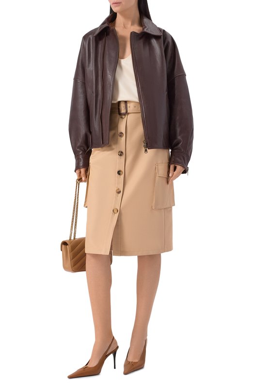 Юбка Elie Saab SK261/P0024 Бежевый  SK261/P0024 Фото 2