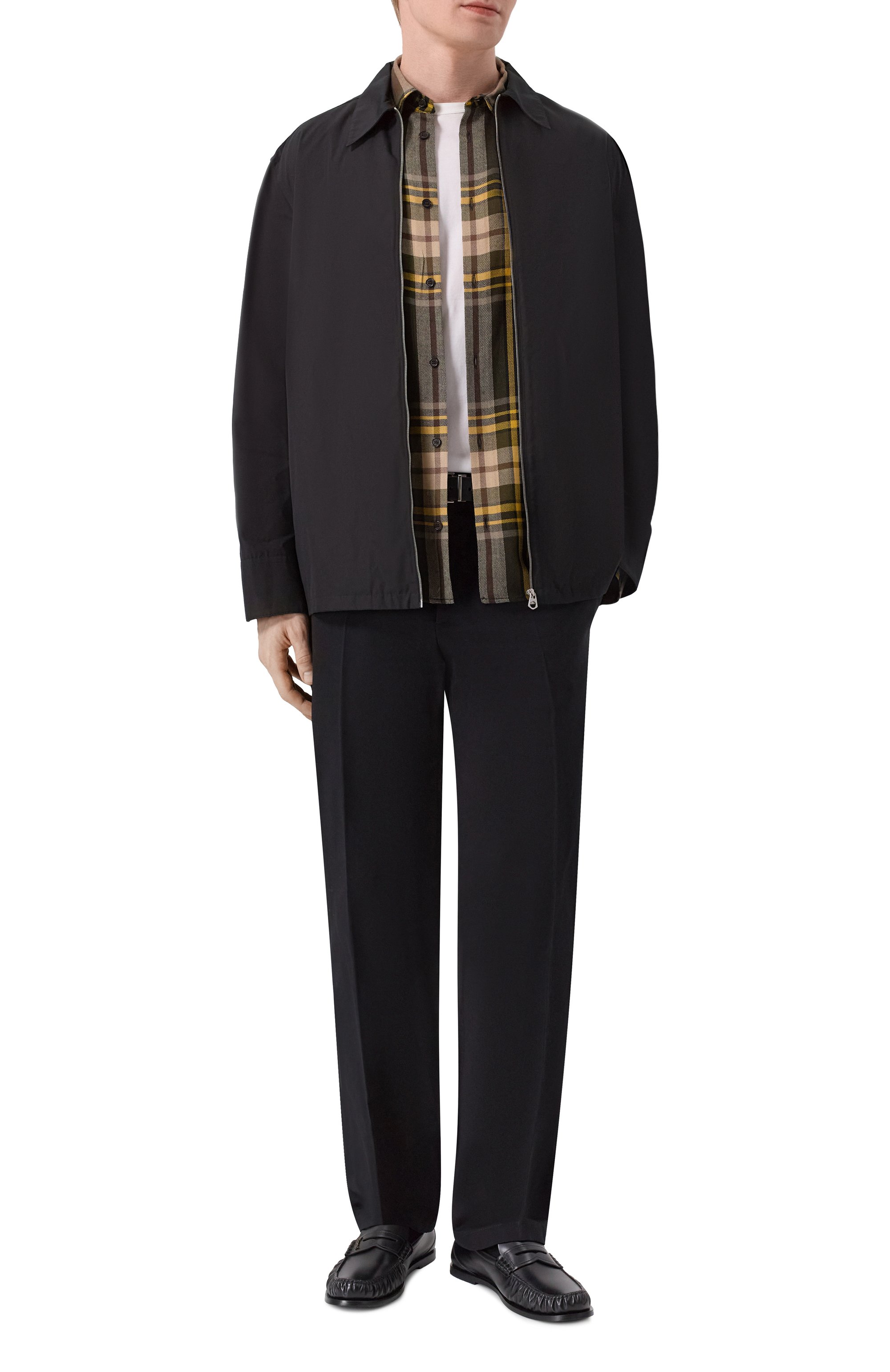 Кожаные пенни-лоферы laurent SAINT LAURENT, арт. 820618/AAELH, фото 2