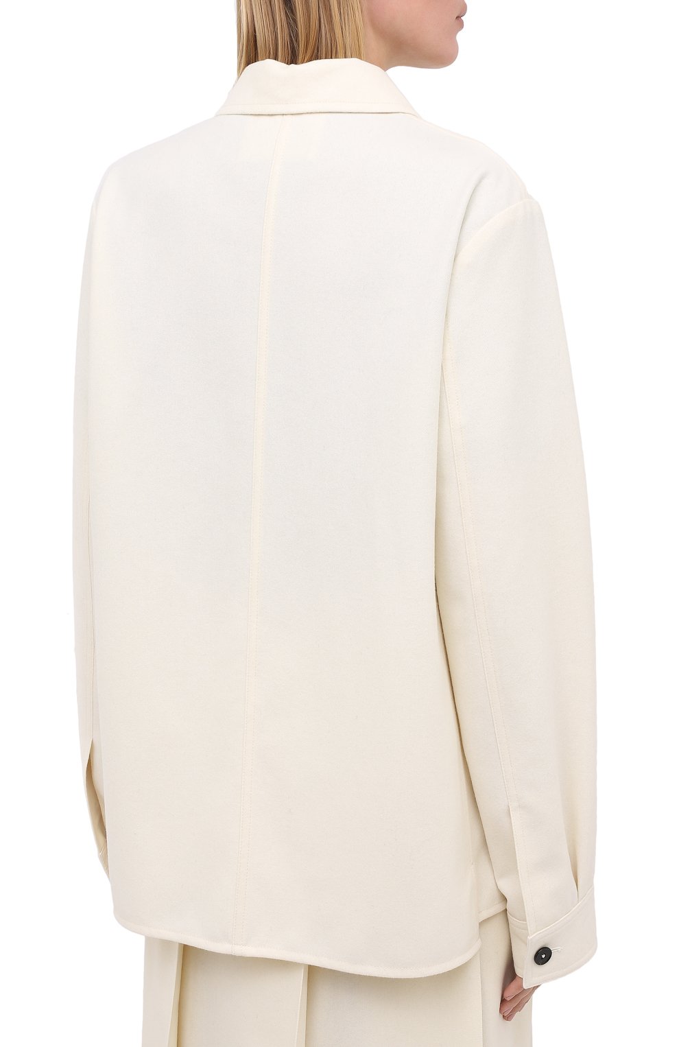 Шерстяная рубашка JIL SANDER, арт. JPPR600105-WR212500, фото 4