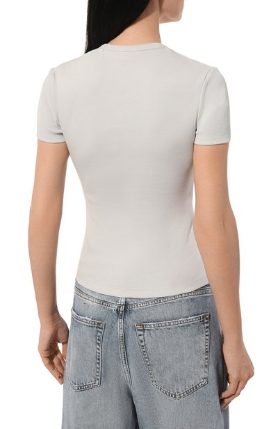 Хлопковая футболка OFF-WHITE, арт. 0WAA065S24JER001, фото 4