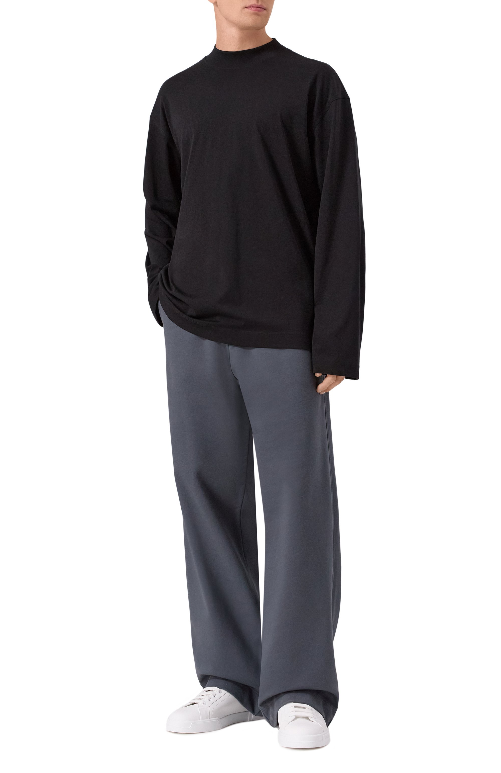 Хлопковый лонгслив DRIES VAN NOTEN, арт. 021104-2600-900, фото 2