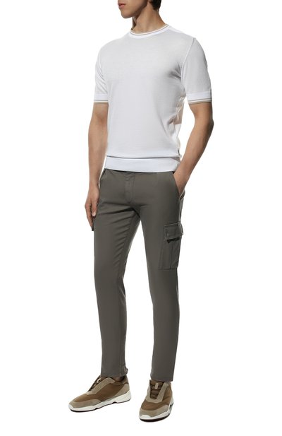 Брюки-карго BERWICH темно-серого цвета по цене 28550 руб., арт. SC CARG0/0L0628X, фото 2 Брюки-карго BERWICH, арт. SC CARG0/0L0628X, фото 2