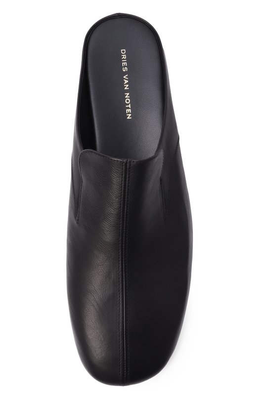 Кожаные сабо Dries Van Noten 021734/0108 Чёрный  021734/0108 Фото 6