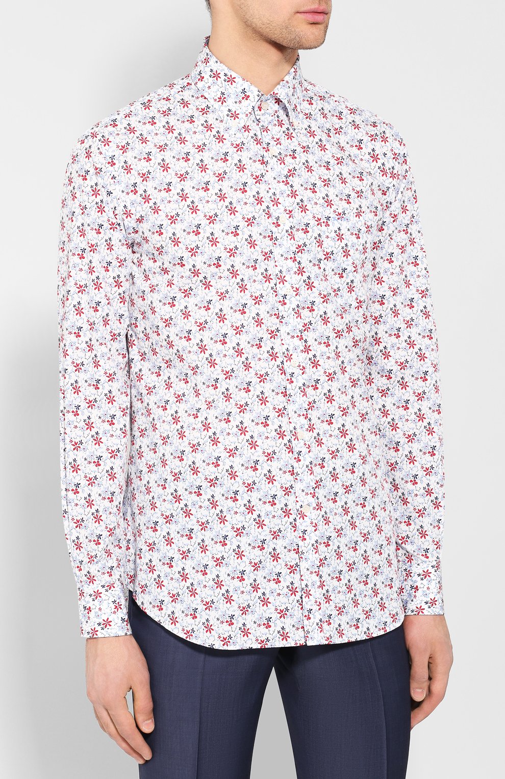 Хлопковая рубашка PAUL&SHARK, арт. P19P3354, фото 3