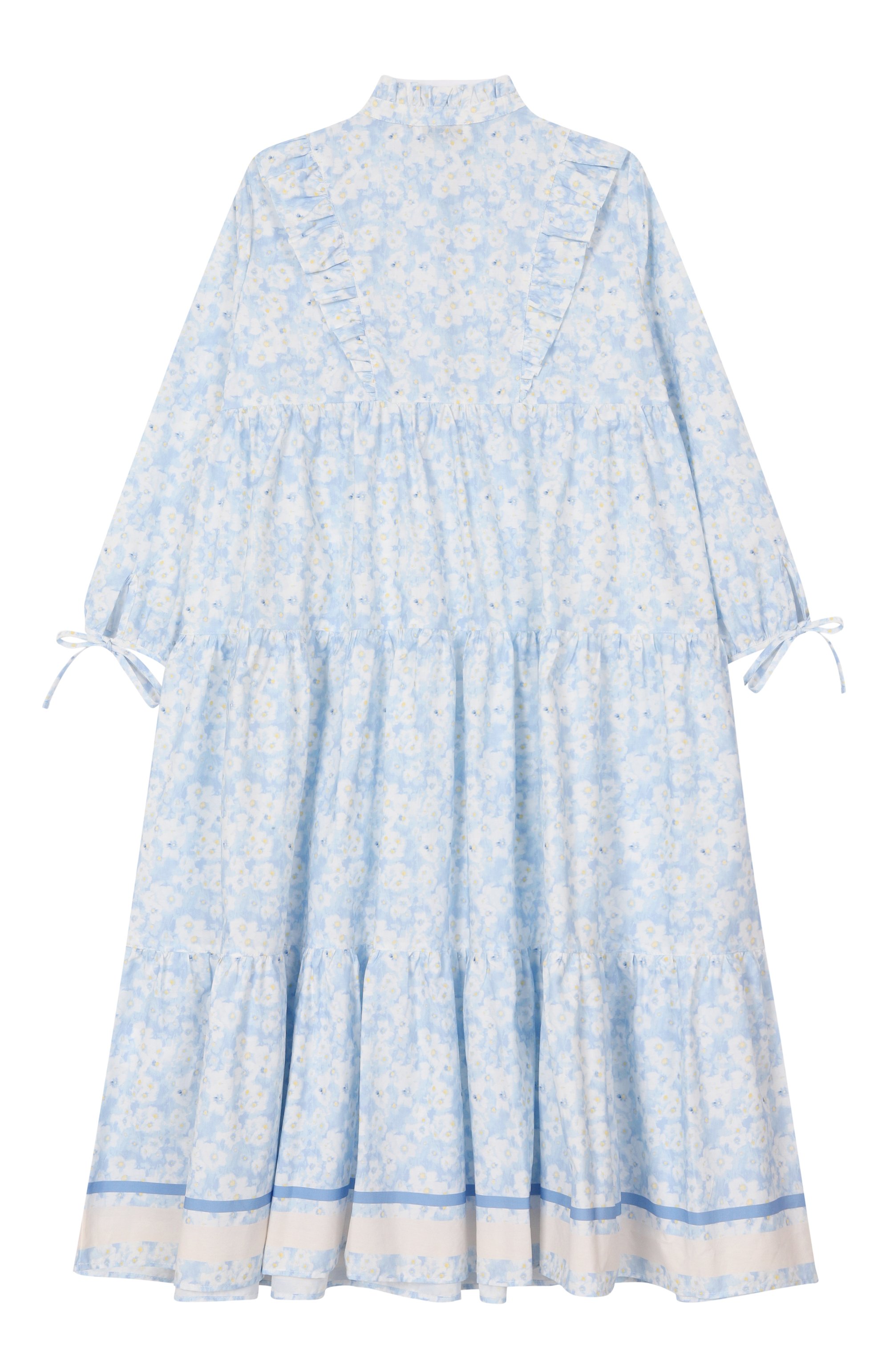 Хлопковое платье PHILOSOPHY DI LORENZO SERAFINI KIDS, арт. I1E910NP/5617/12-14, фото 2