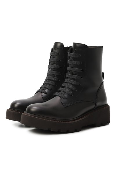 Кожаные ботинки BRUNELLO CUCINELLI, арт. BZ0LCZG422