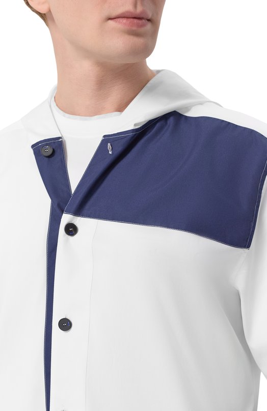 Хлопковая рубашка Kiton UMM0754K0710H Белый  UMM0754K0710H Фото 5