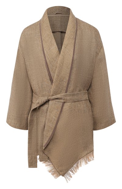 Женский льняной жакет BRUNELLO CUCINELLI, арт. MF5828394
