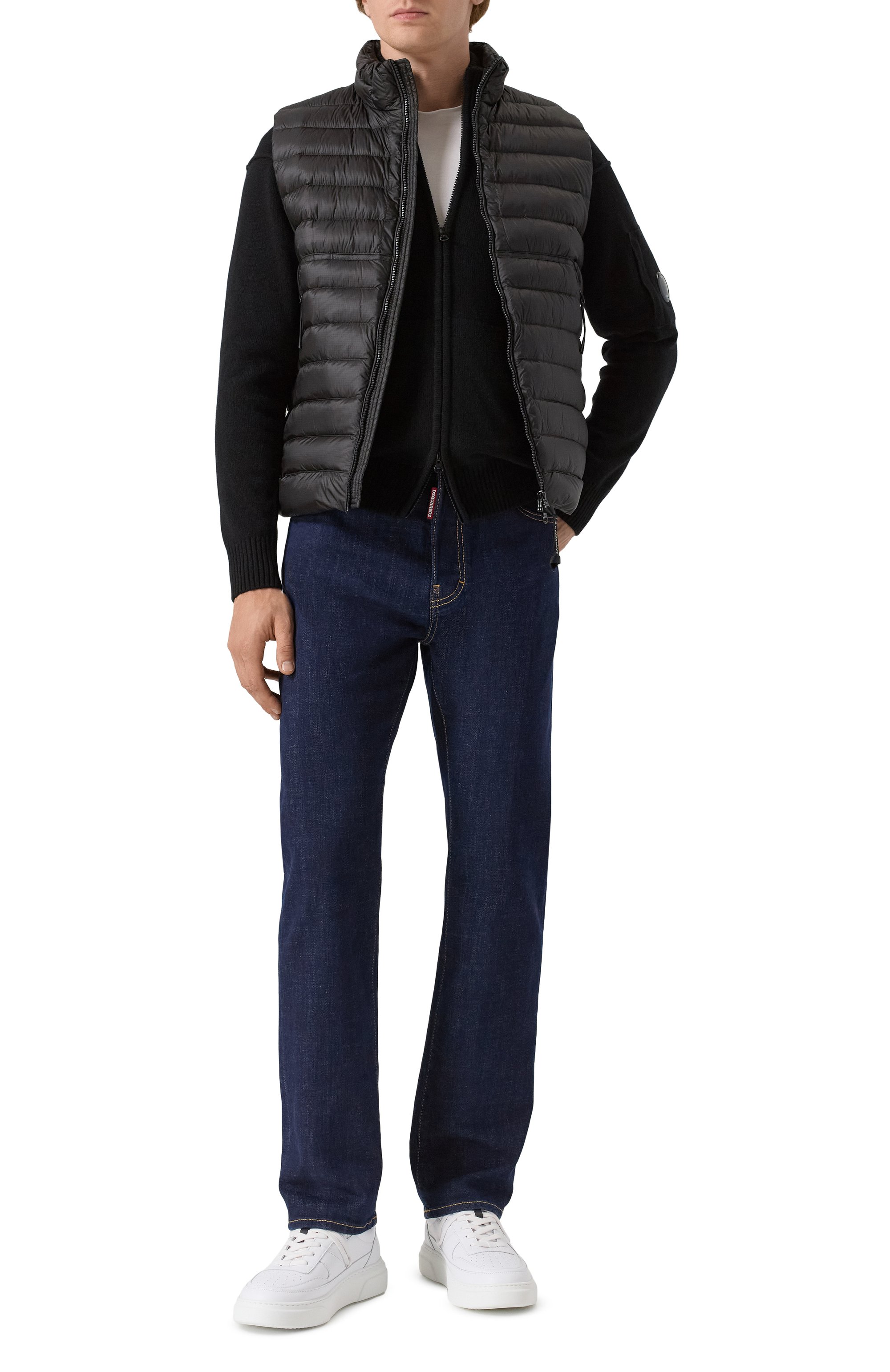 Шерстяной кардиган C.P. COMPANY, арт. RFCMKN708A110149A, фото 2