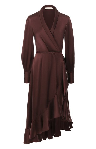 Женское шелковое платье ZIMMERMANN, арт. 5824DRNIN
