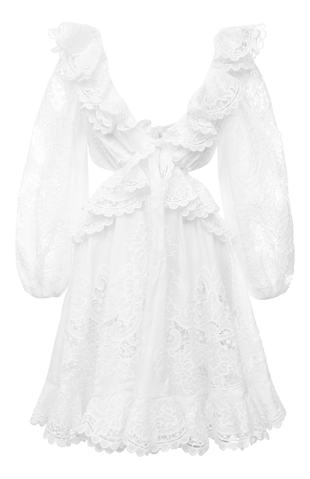 Хлопковое платье ZIMMERMANN, арт. 9340DLLU, фото 1