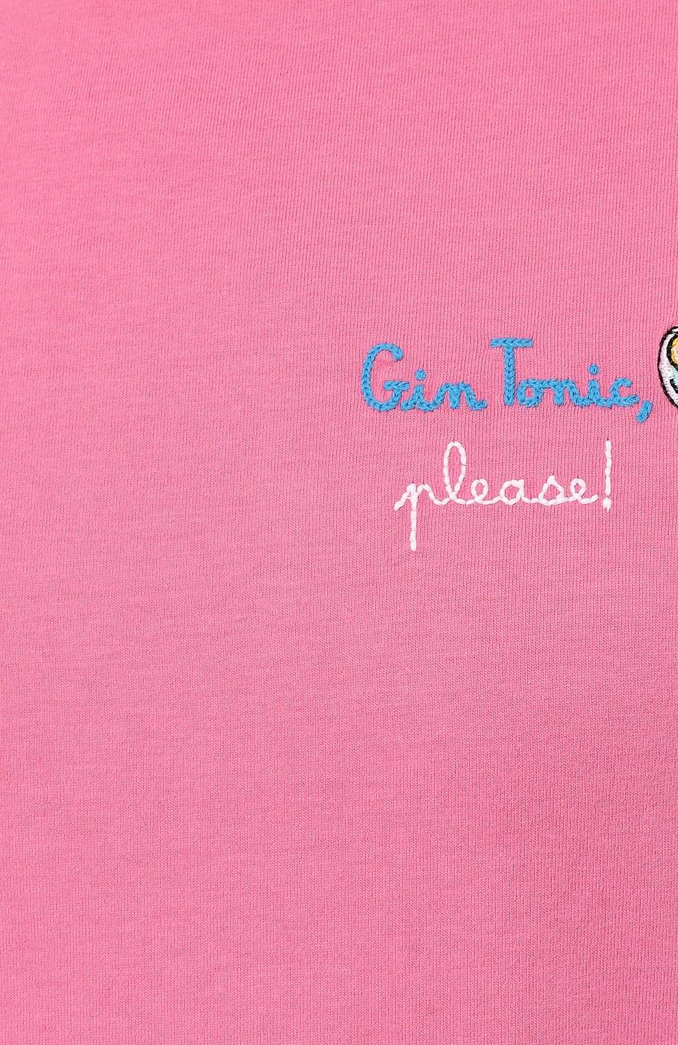 Хлопковая футболка MC2 SAINT BARTH розового цвета по цене 8380 руб., арт. EMILIE W/03242G, фото 5 Хлопковая футболка MC2 SAINT BARTH, арт. EMILIE W/03242G, фото 5