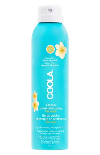 Солнцезащитный спрей для тела "пина колада" spf 30 (177ml) COOLA, арт. CL10410, фото 1