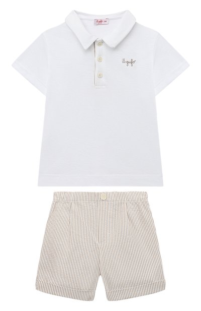 Комплект из футболки и шорт IL GUFO, арт. P23DP320C1078/12M-18M, фото 1