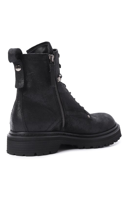 Замшевые ботинки Premiata M7112/0LD Чёрный  M7112/0LD Фото 5