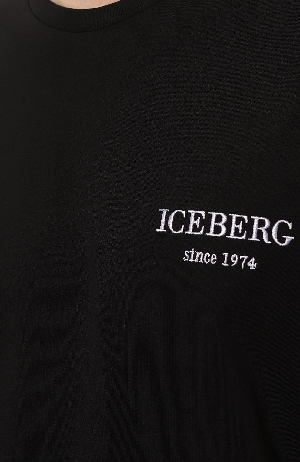 Хлопковая футболка ICEBERG, арт. 21E I1P0/F026/6301, фото 5
